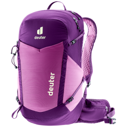 Damski plecak turystyczny Deuter Speed Lite Pro 23 SL różowy/fioletowy lotus-mystic
