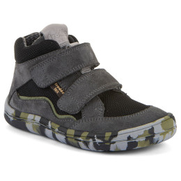 Dziecięce całoroczne buty barefoot Frodo Barefoot Tex Fun Autumn Grey/Black szary/czarny grey/black