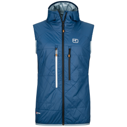 Kamizelka damska Ortovox Swisswool Piz Boe Vest W niebieski Sea Surface