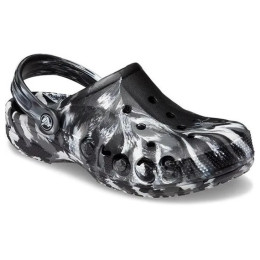 Kapcie Crocs Baya Marbled Clog czarny/biały