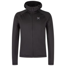 Bluza męska Montura Fadis Grid Hooded Maglia czarny Black