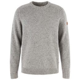 Męski sweter Fjällräven Övik Neps Knit Sweater M szary Light Beige