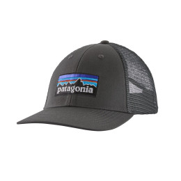 Bejsbolówka Patagonia P-6 Logo LoPro Trucker Hat szary Forge Grey