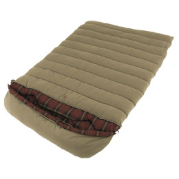 Śpiwór syntetyczny Robens Basecamp Double zielony khaki