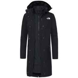 Płaszcz damski The North Face Recycled Suzanne Triclimate czarny TnfBlack/TnfBlack