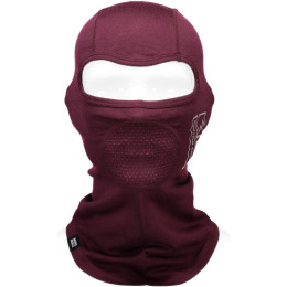 Kominiarka Mons Royale Olympus Tech Balaclava Geo bordowy Burgundy