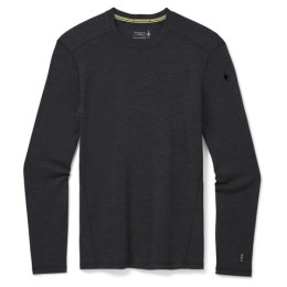 Męska koszulka Smartwool M Classic Thermal Merino Base Layer Crew Boxed 2022 ciemnoszary charcoal heather