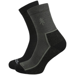 Skarpetki MOOA Merino Forest 2-pack mix2 Mix 2 (black,green)