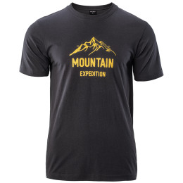 Koszulka męska Hi-Tec Tivo szary/żółty Phantom