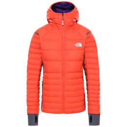 Damska kurtka puchowa The North Face W Speedtour Down Hoodie pomarańczowy Flare/VanadisGray