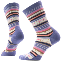Skarpety Smartwool Women's Everyday Margarita Crew Socks ciemnofioletowy