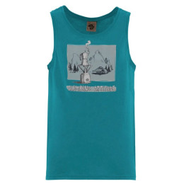 Męski podkoszulek E9 1Caffe Men's niebieski Tropical Sea