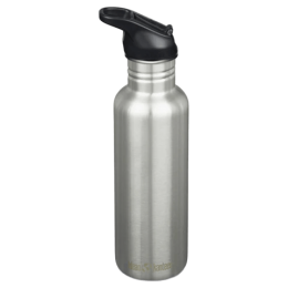 Butelka ze stali nierdzewnej Klean Kanteen Classic 27oz (w/Flip Seal Sport) srebrny Brushed Stainless