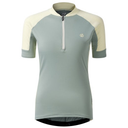 Damska koszulka kolarska Dare 2b Flutter Jersey zielony/żółty GlacGr/WxYlw