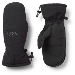 Rękawiczki damskie Rab Storm Mitts Wmns czarny