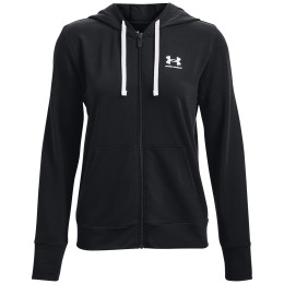 Bluza damska Under Armour Rival Terry FZ Hoodie czarny Black / / White