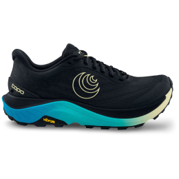Damskie buty do biegania Topo Ultraventure 4 czarny/niebieski Black / Lime