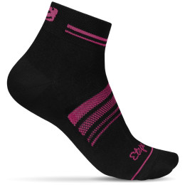 Damskie skarpety Etape Kiss czarny/różówy Black/Pink