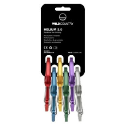 Karabinki Wild Country Helium 3.0 Rack 6 Pack mix1