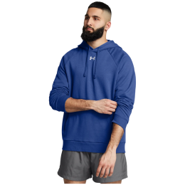 Bluza męska Under Armour UA Rival Fleece Hoodie niebieski Tech Blue