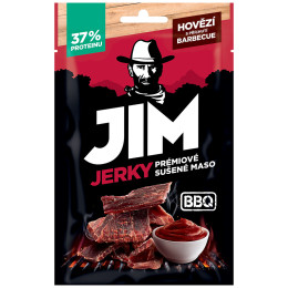 Mięso suszone Jim Jerky Jerky wołowina BBQ 23g