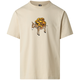 Koszulka męska The North Face M Donkey Taxi Relaxed Short Sleeve Tee-Graphic beżowy Desert Stone