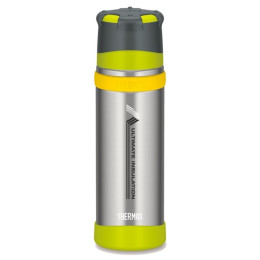 Uszkodzony termos Thermos Mountain FFX 0,5 l srebrny Lime