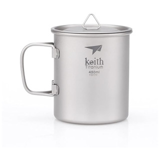 Kubek Keith Titanium Single-Wall Tit. Mug 450 ml zarys