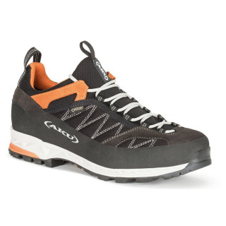 Męskie buty turystyczne Aku Tengu Low GTX czarny/pomarańczowy Black/Orange