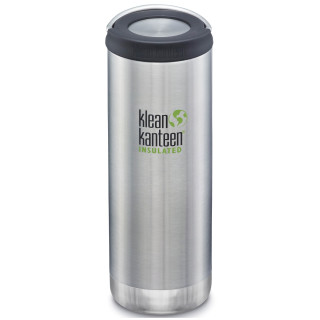 Butelka termiczna Klean Kanteen TK Wide loop 16 oz srebrny BrushedStainless