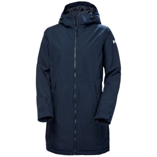 Damski płaszcz zimowy Helly Hansen W Lisburn Ins Coat niebieski Navy