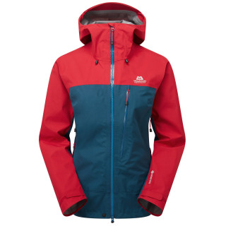 Kurtka damska Mountain Equipment Makalu Wmns Jacket czerwony/niebieski Majolica/Capsicum