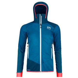 Kurtka zimowa damska Ortovox Sw Col Becchei Hybrid Jkt W niebieski mountain blue