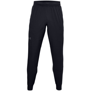 Męskie spodnie dresowe Under Armour Unstoppable Joggers czarny Black / / Pitch Gray