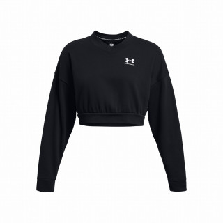 Bluza damska Under Armour Rival Terry OS Crop Crw czarny