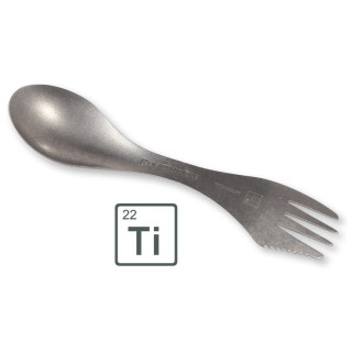 Sztućce Light My Fire Spork Titanium srebrny