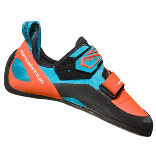 Buty wspinaczkowe La Sportiva Katana niebieski/pomarańczowy Tangerine/Tropic Blue