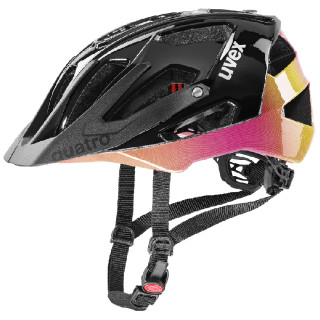 Kask rowerowy Uvex Quatro czarny/różówy FutureBlack