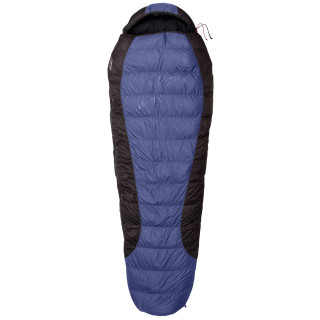 Śpiwór puchowy Warmpeace Viking 600 210 cm wide niebieski shadow blue/grey/black