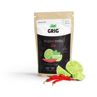 Świerszcze jadalne Grig Chilli & Lime