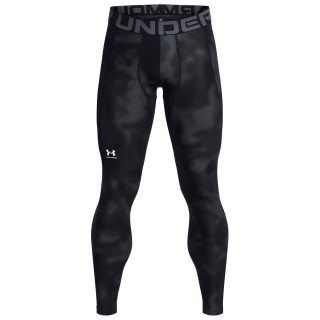 Męskie legginsy Under Armour HG Armour Printed Lgs czarny/szary