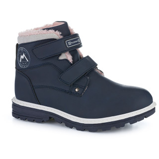 Dziecięce buty zimowe Loap Sonor niebieski Dk Navy / White