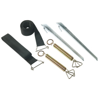 Zestaw do namiotu Bo-Camp Tie-down kit Universal czarny Black