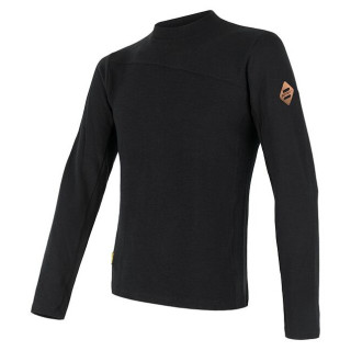 Męska koszulka Sensor Merino Extreme czarny Black