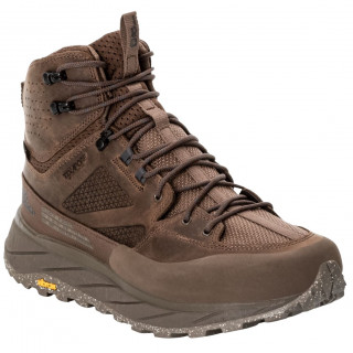 Męskie buty turystyczne Jack Wolfskin Terraquest Texapore Mid M brązowy bear