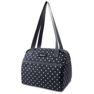 Torba piknikowa Packit Hampton czarny/biały Polka Dot