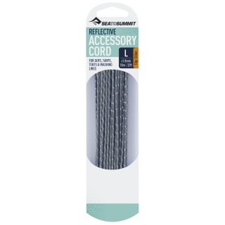 Sznur Sea to Summit Reflective Cord 1.8mm / 10m zarys Grey