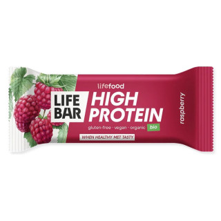 Baton Lifefood Lifebar Protein tyčinka malinová BIO 40 g