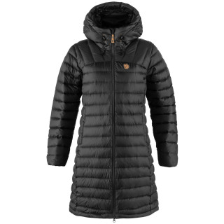 Damski płaszcz puchowy Fjällräven Snow Flake Parka czarny Black