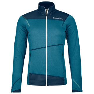 Bluza damska Ortovox Fleece Light Jacket W niebieski mountain blue